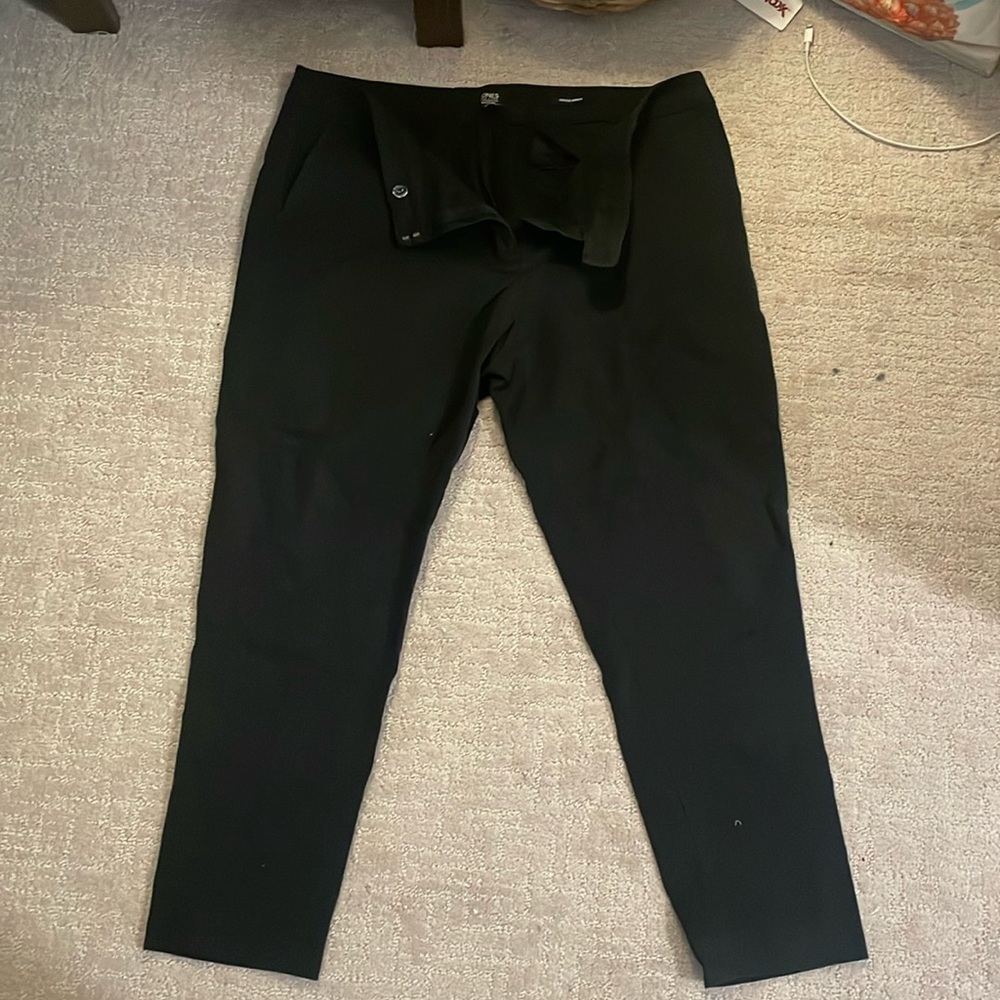 Jones NY black work pants, Grace Ankle style